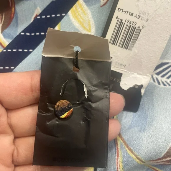 NWT BCBGMaxAzria Ashley Blue Liberty Floral Print TieNeck Long Sleeve Maxi Dress - Picture 15 of 16